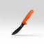 Huusk 5-Inch Orange Curved Skinning Knife for Hunting
