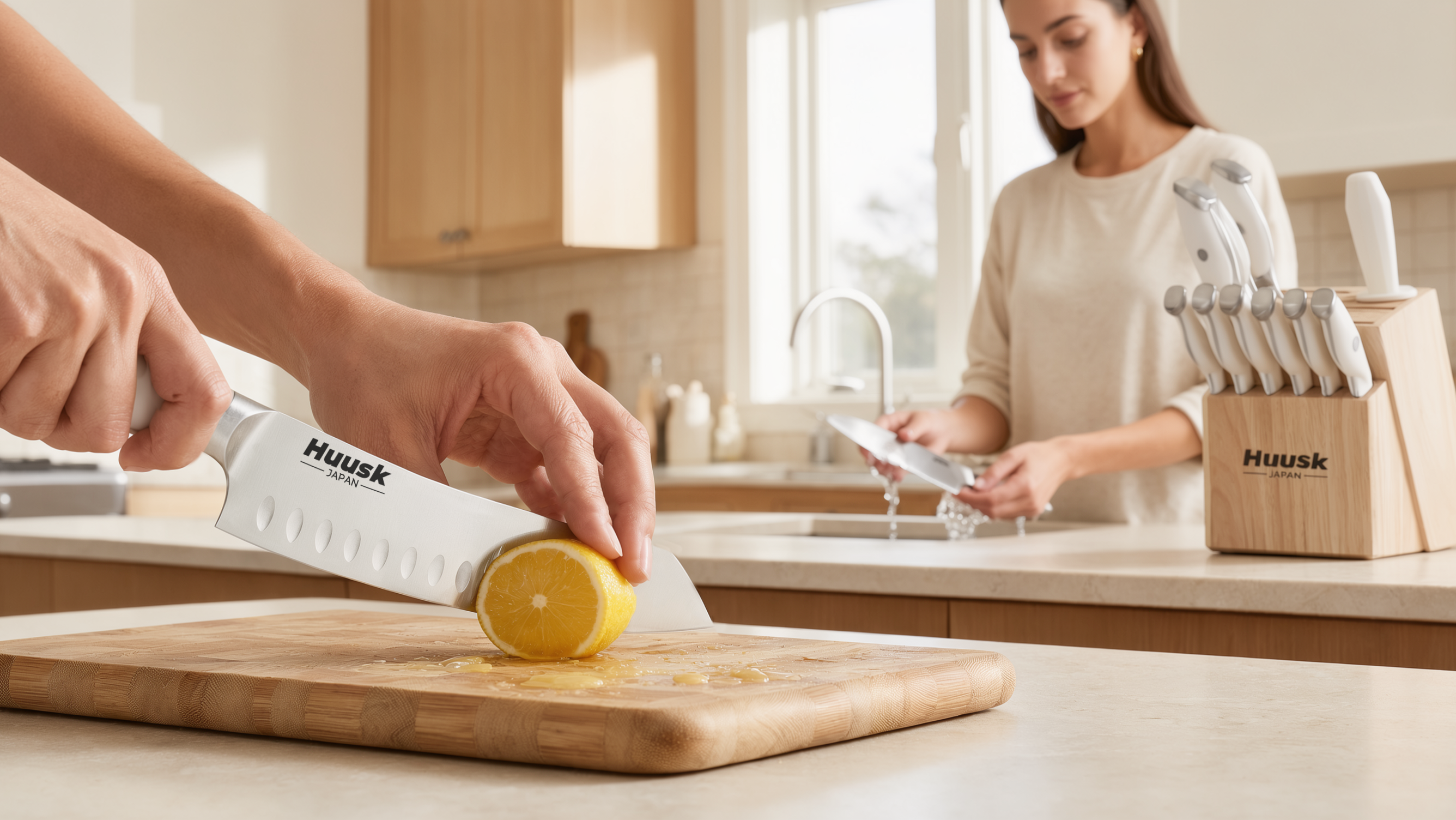 Stainless Steel Kitchen Knife Care — Daily Maintenance for Huusk All-in-One Stainless Knives