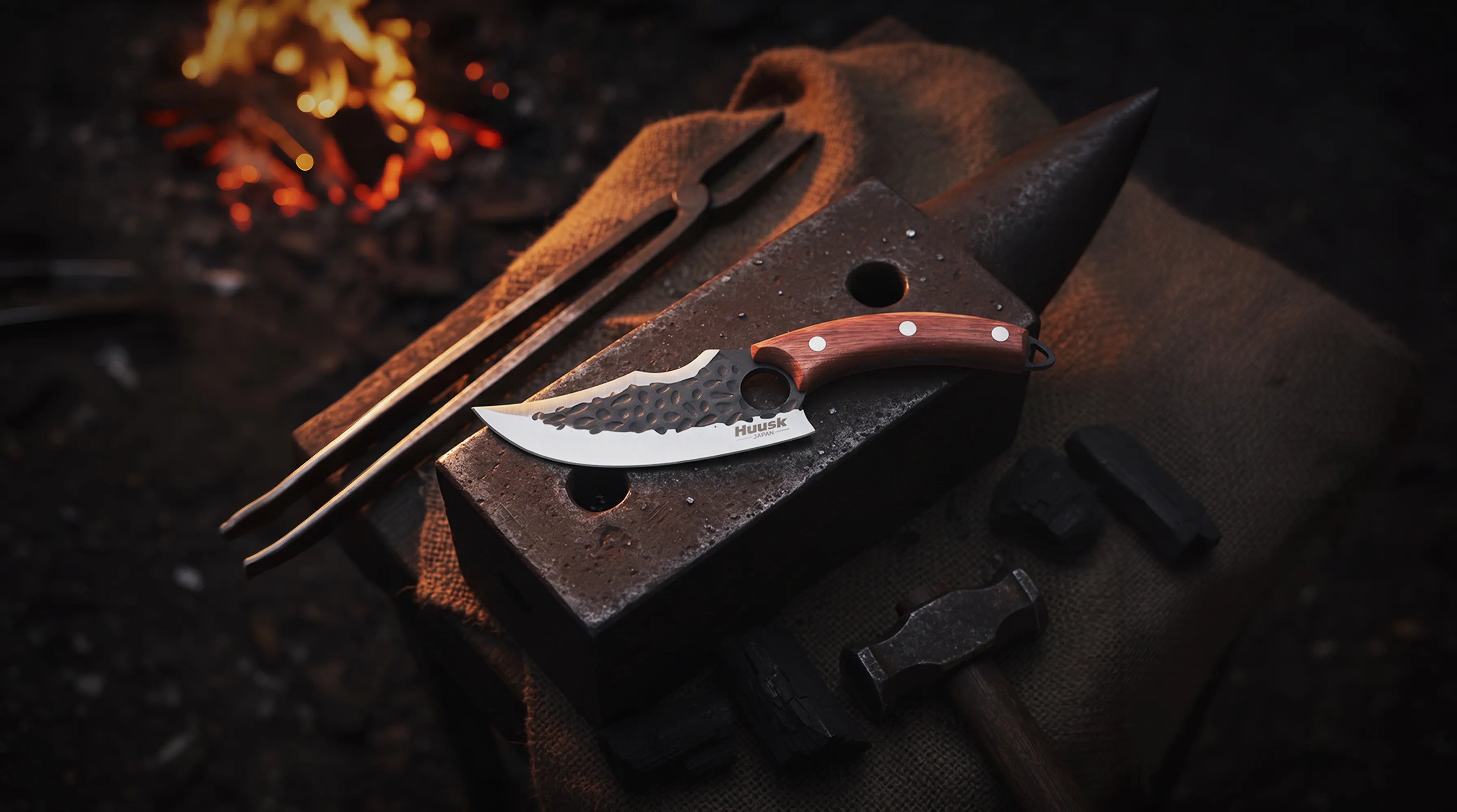 The Complete Breakdown of HUUSK Traditional Japanese Hand‑Hammered Forging Process