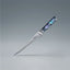 7.3-inch Damascus steel flexible kitchen knife with blue resin handle