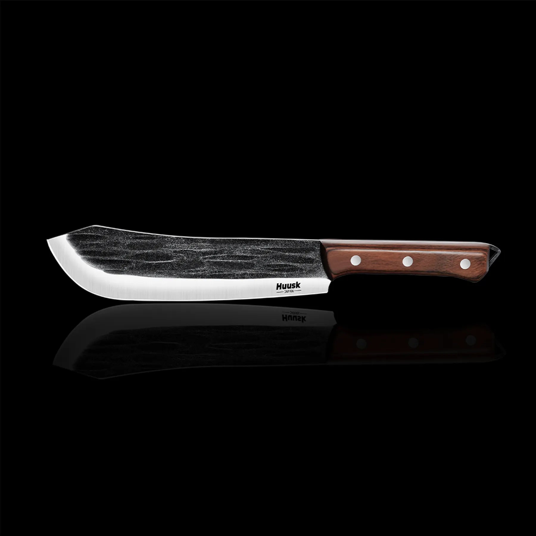 Huusk 10-Piece Hand-Forged Kitchen Knife Set