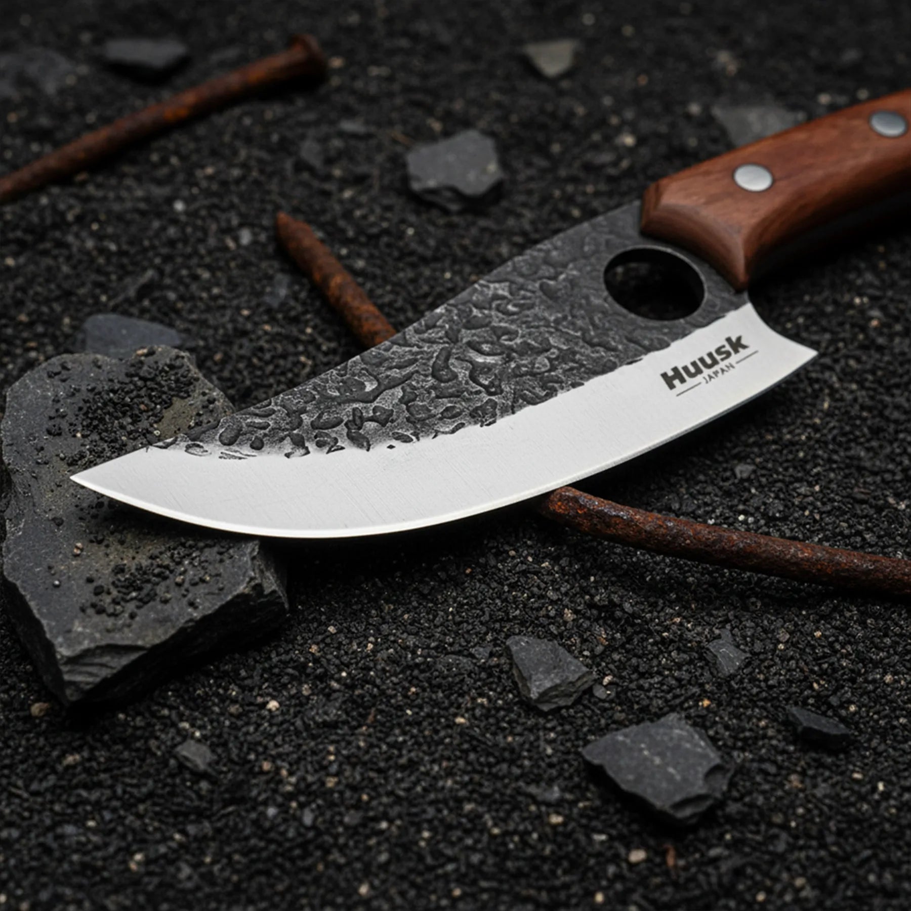 Huusk Hand-Forged Utility Knife