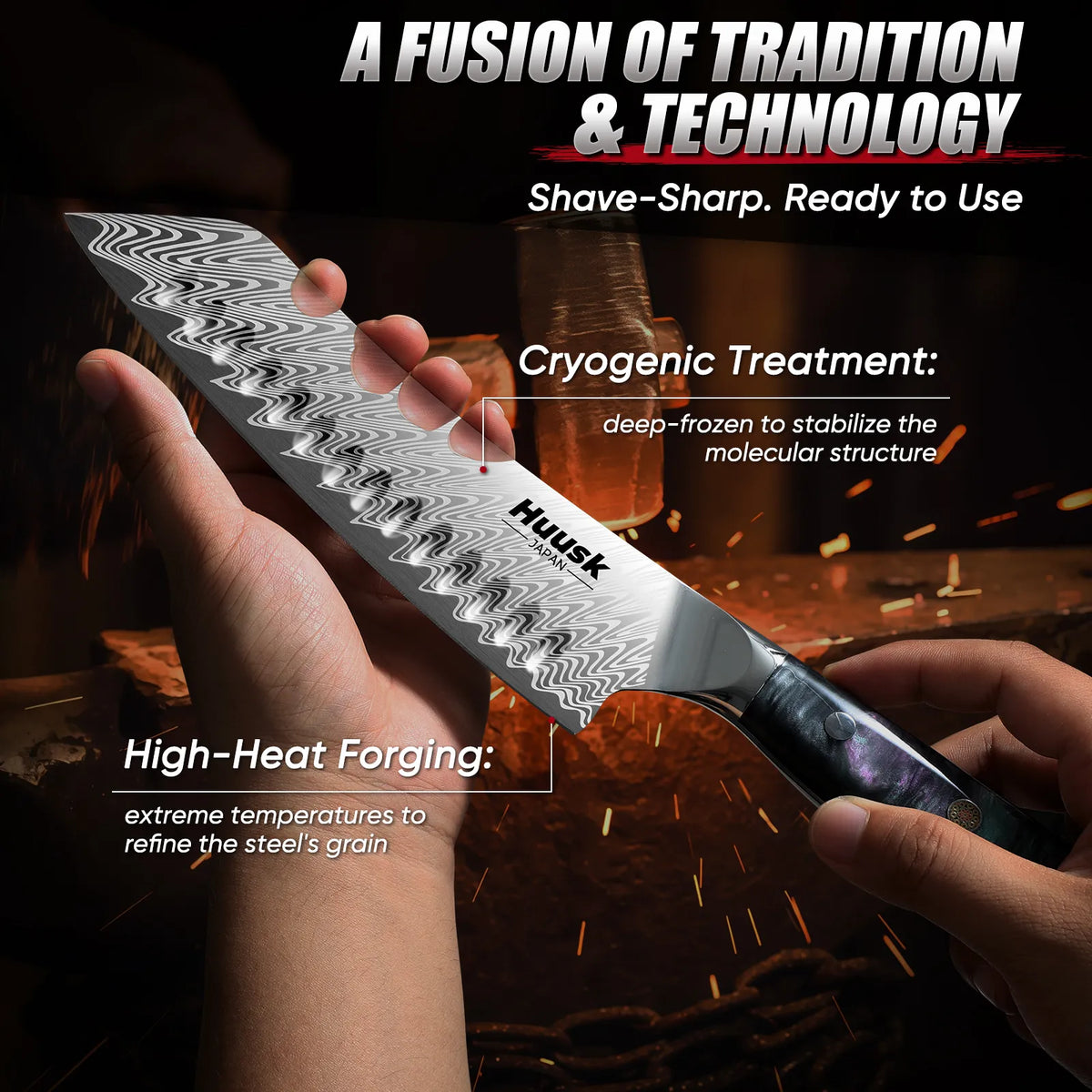 Gift-ready packaging with elegant Damascus design