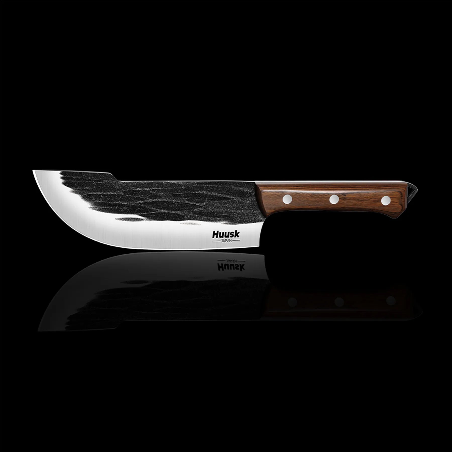 Huusk 10-Piece Hand-Forged Kitchen Knife Set