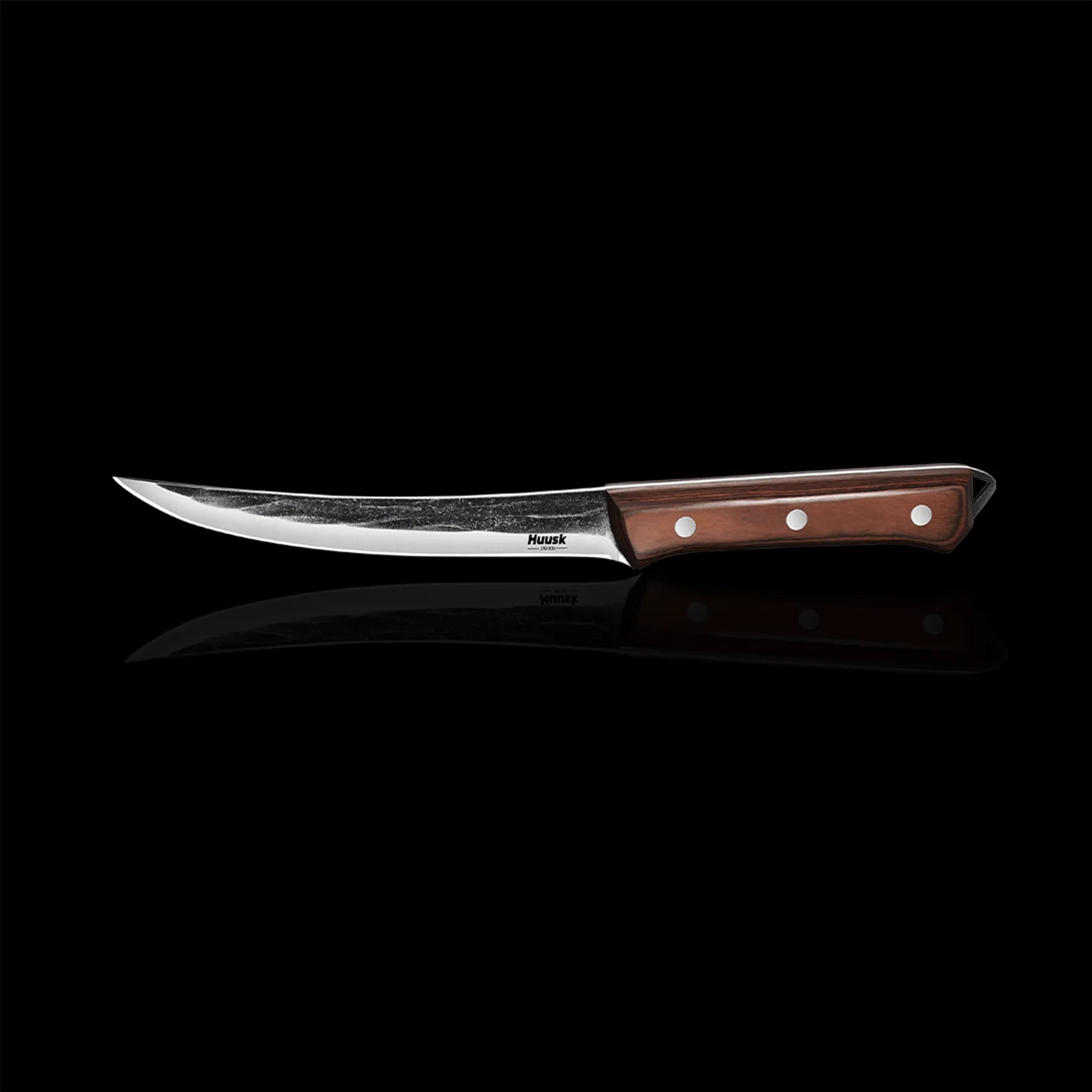 Huusk 10-Piece Hand-Forged Kitchen Knife Set