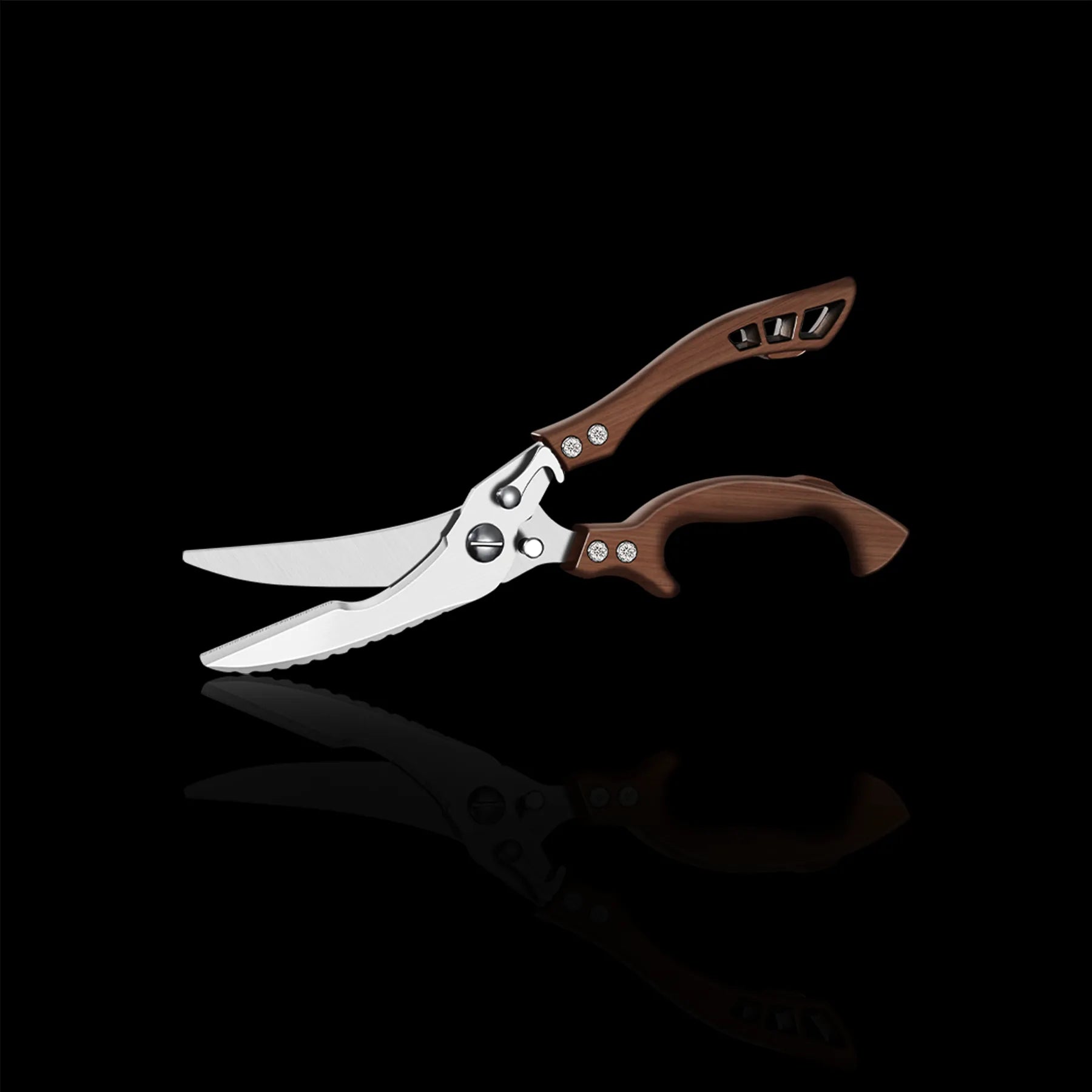 Huusk 10-Piece Hand-Forged Kitchen Knife Set