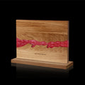 Double-Sided Acacia & Resin Magnetic Knife Block