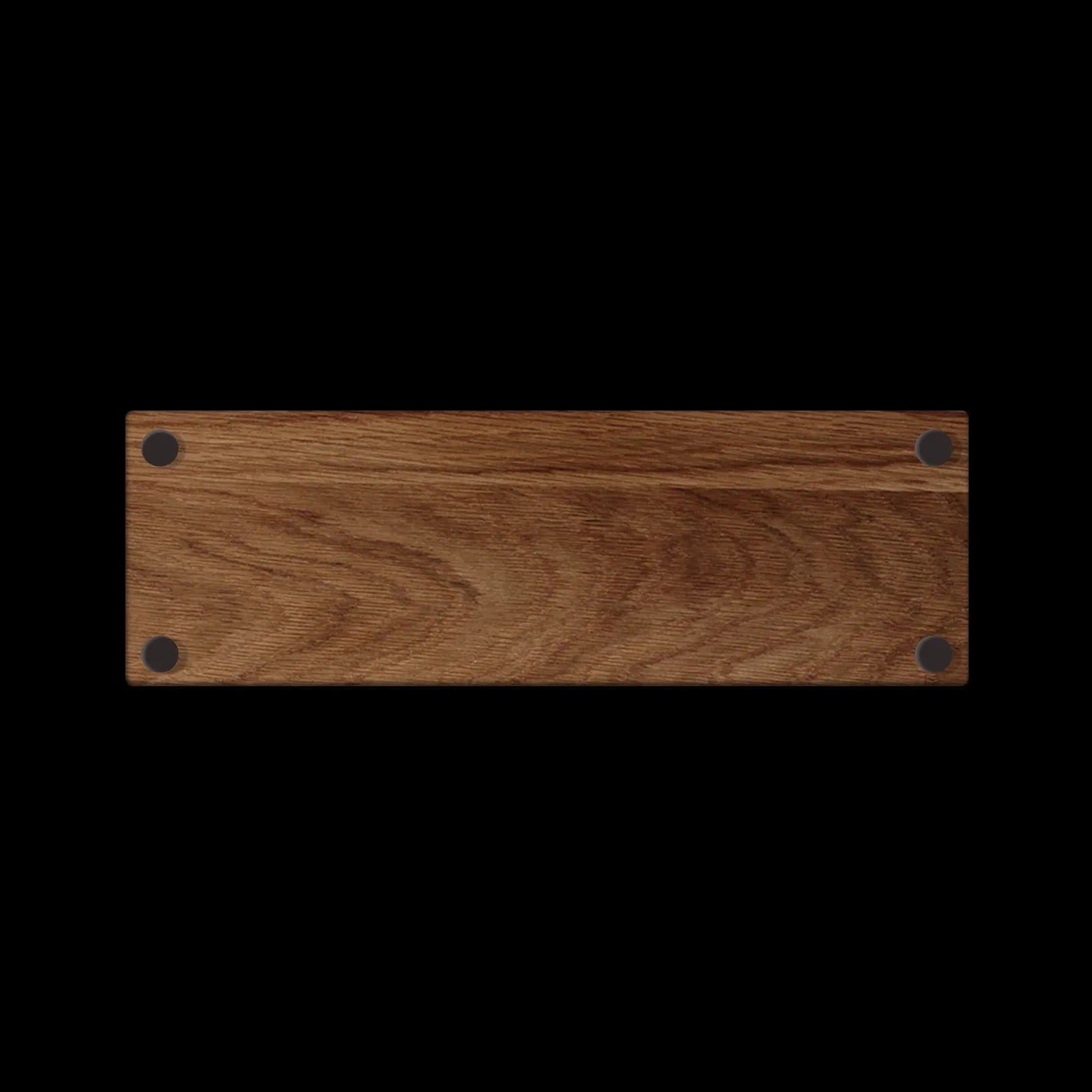 Non-slip feet under the base of the double-sided magnetic knife block