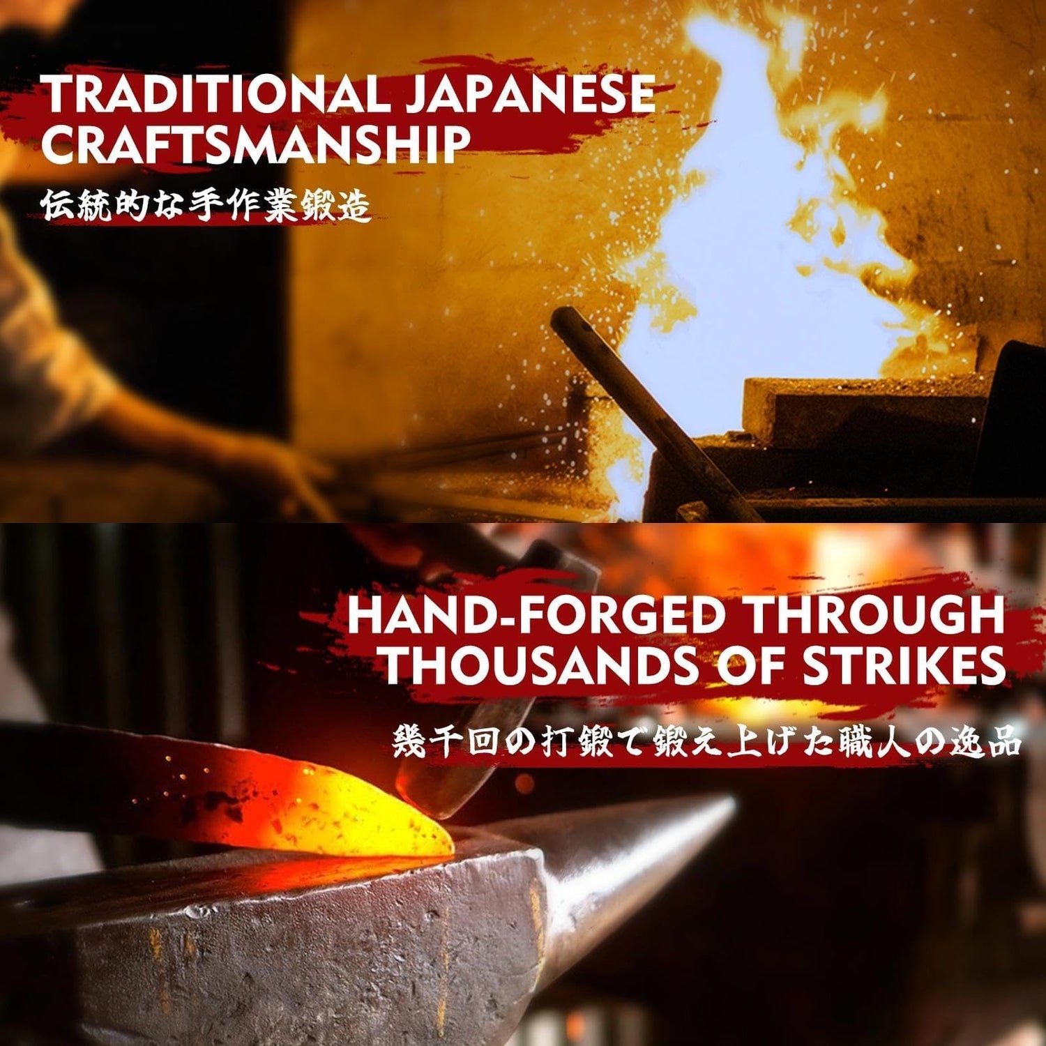 Huusk 10-Piece Japanese Knife Set product photo 6