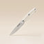 Huusk 3.5-inch paring knife with an ivory resin handle and high-carbon stainless steel blade