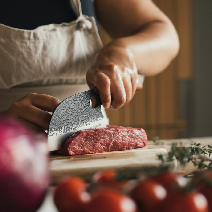 Huusk 3-Piece Hand-Forged Knife Set